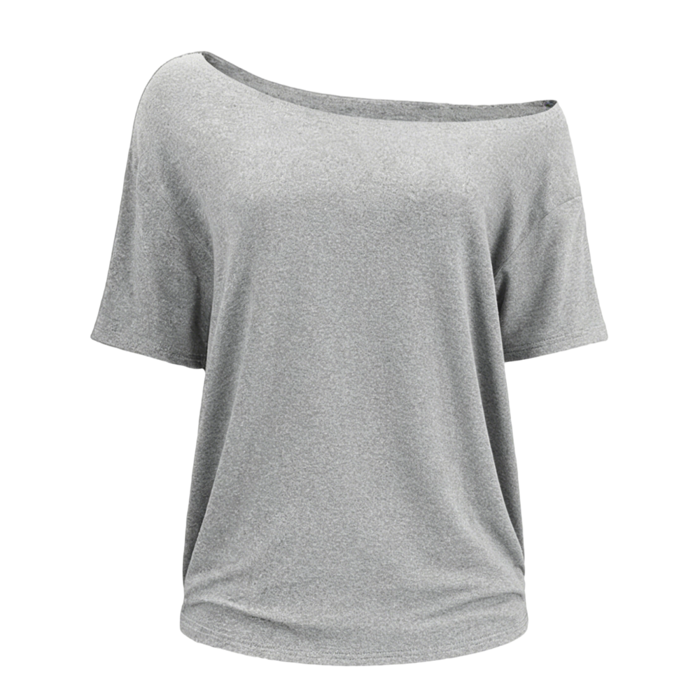 Women's Solid-Color Versatile Short-Sleeve Top